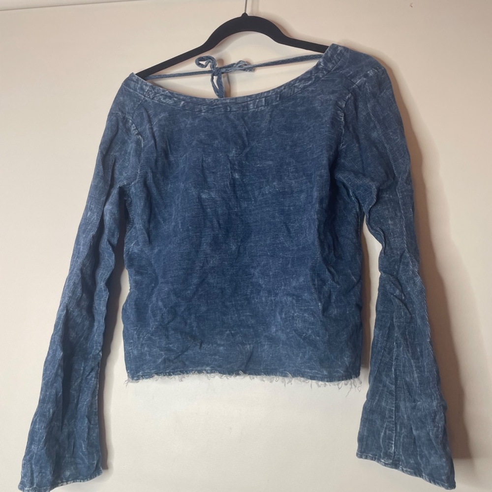 Long sleeve blouse